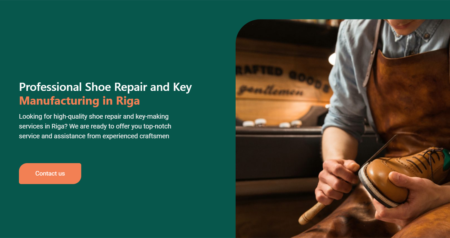 Opprettelse av en SEO-optimalisert landingsside for Apavu Remonts Riga