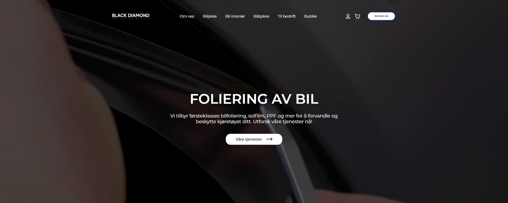 Интернет-магазин и студия по оклейке авто в Осло